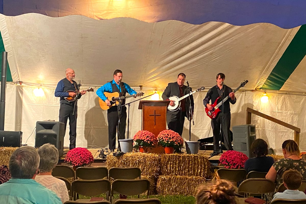 First Go 'Round — outdoor tent revival